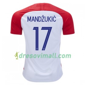 Hrvatska Mandzukic 17 Domaći Nogometni Dresovi Svjetsko prvenstvo 2018